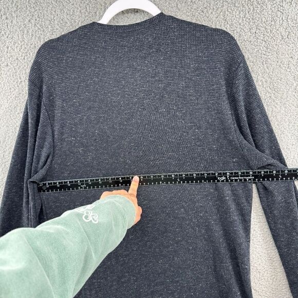 Julian & Mark Waffle Knit Henley Shirt Mens Size XL TG Stitch Fix - Picture 4 of 10
